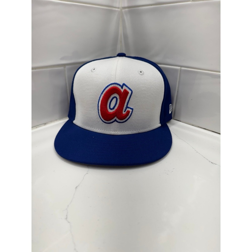 Atlanta Braves 59FIFTY Cooperstown Collection Fitted MLB Baseball Hat 7- 1972